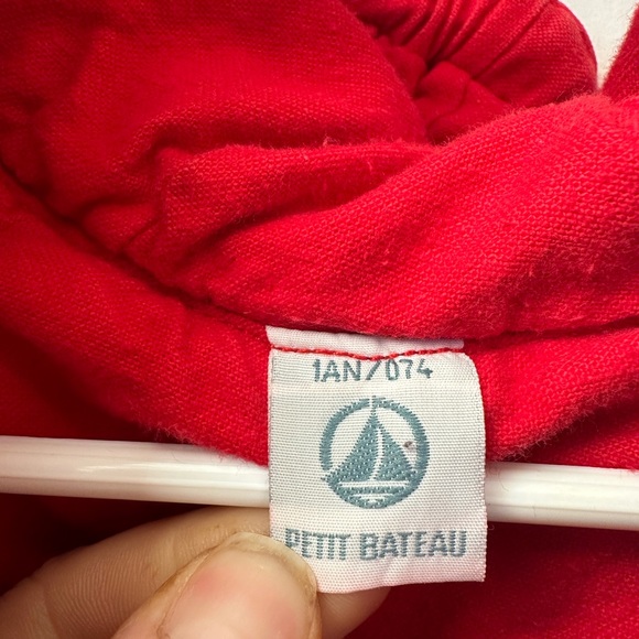 Vintage Petit Bateu Red Snowsuit (Size 1AN/12 Months) - Picture 7 of 7